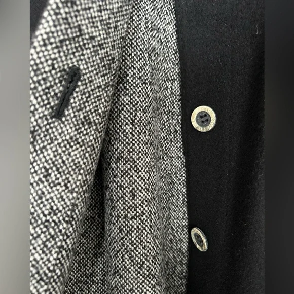 Black Christian Dior Cape Jacket Size 9 - Picture 5 of 5